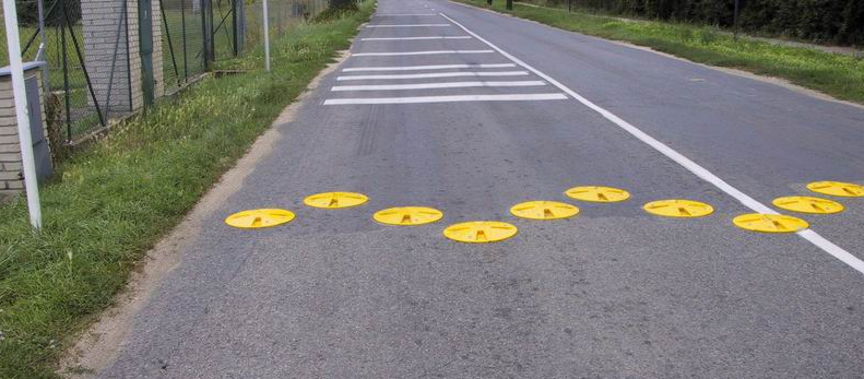 Zpomalovací polštář 20km - barevný