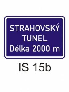 IS15b - jiný název - informativní směrová dopravní značka