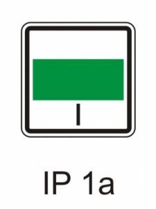 IP1a - okruh - informativní provozní dopravní značka