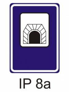 IZ3a - tunel - informativní provozní dopravní značka