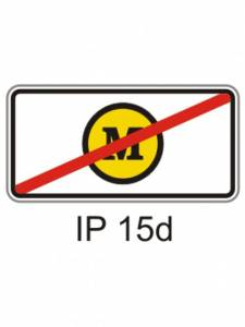 IP15d - mýtné - konec - informativní provozní dopravní značka